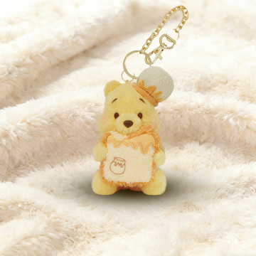 SHDL - Easter Winnie the Pooh Plush Keychain - Sitting Pooh