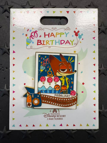 SHDL-Nick Wilde February Birthday Polaroid