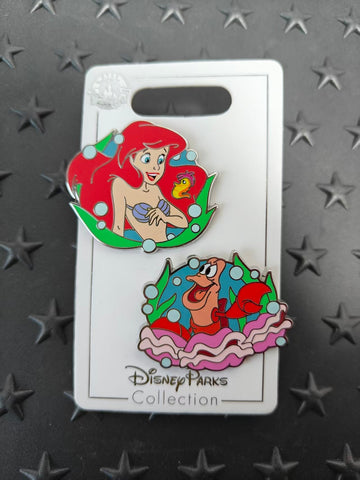SHDL-Ariel and Sebastian - Under The Sea Pin Set