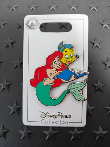 SHDL-Ariel and Flounder With A Book