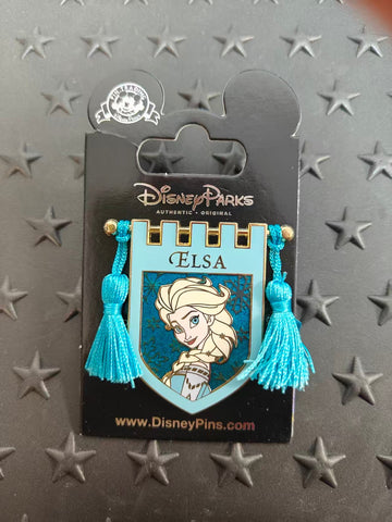 SHDL-Frozen Elsa Castle Banner Tassel