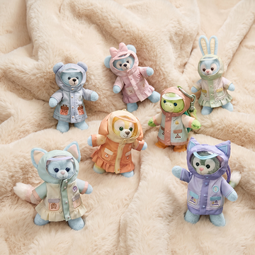 SHDL - Duffy and Friends Raincoat Plush Keychain