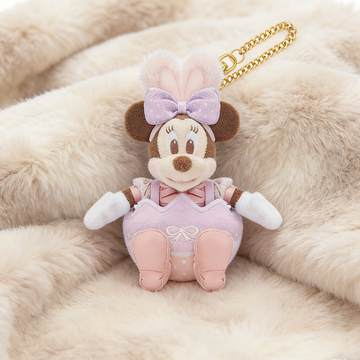 SHDL - Easter Egg Plush Keychain - Minnie Mouse