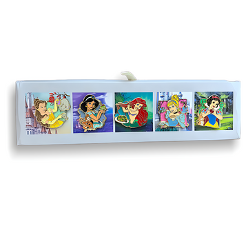 SHDL Foodie Party Princeses Pin Set - LE300