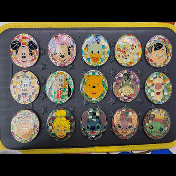 HKDL - 2009 Mirror Shards 15-pins Set