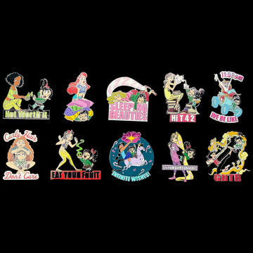 SHDL - Wreck-it Ralph 2 Mystery Box Pins Set