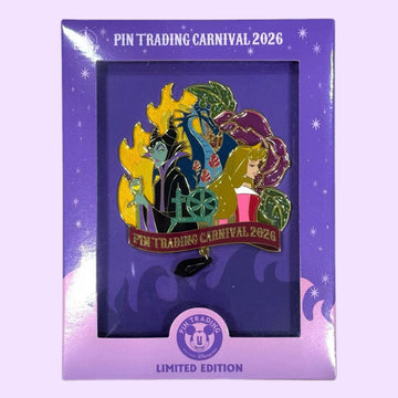 【PRE-SALE】 HKDL - 2026 PTC Aurora & Maleficent Jumbo Pin LE600