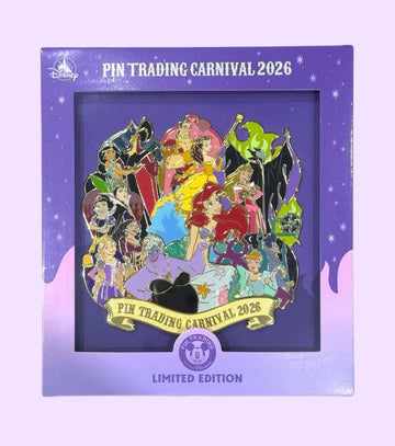 【PRE-SALE】 HKDL - 2026 PTC Princess Jumbo Pin LE350