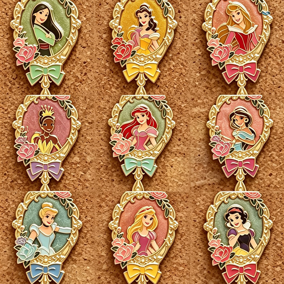 【PRE-SALE】HKDL 2026 PTC Princeses in the Mirror Mystery Pin (Box / single)