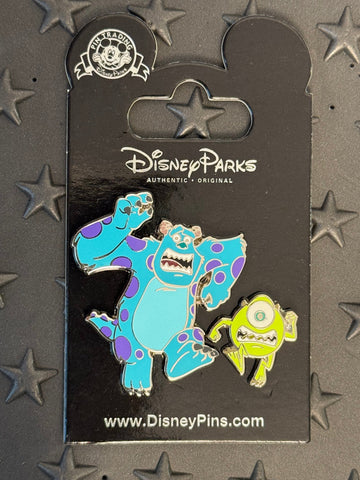SHDL-Monsters,Inc. Sully&Mike Two-Pin Set