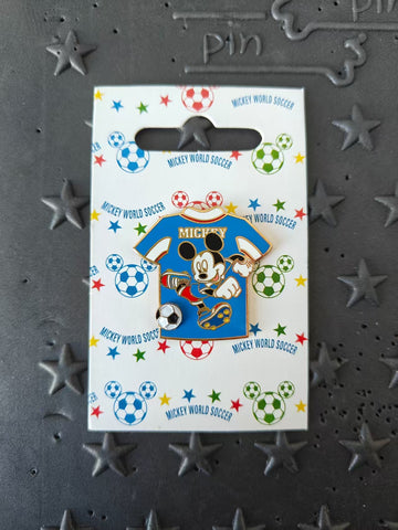 TDL-2002 Mickey World Soccer-Mickey Mouse Jersey