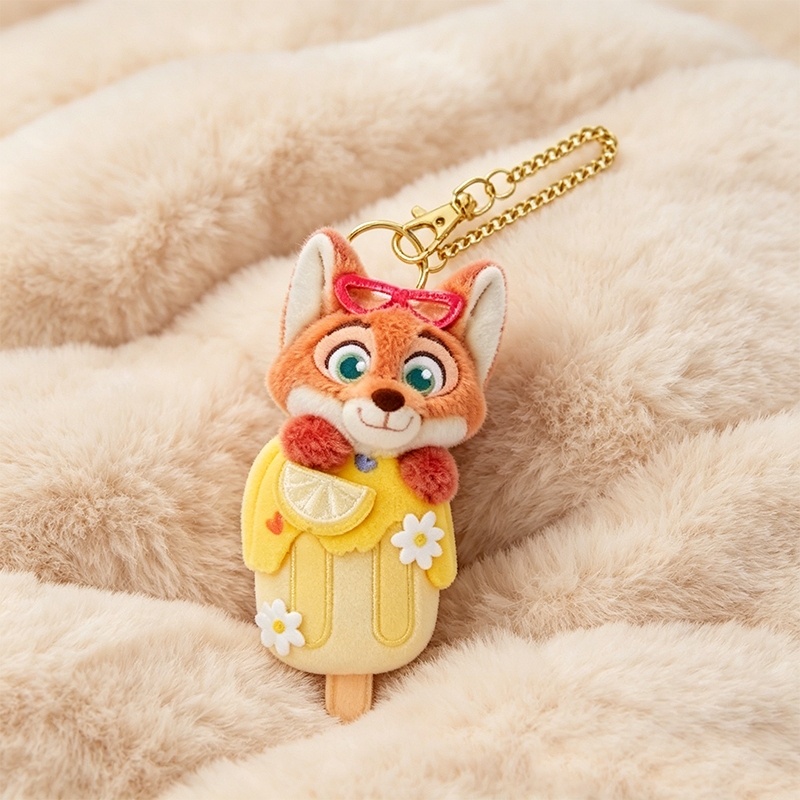 SHDL - Zootopia Popsicle Plush Keychain