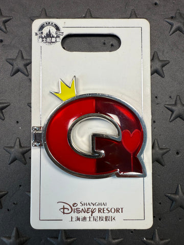 SHDL-Queen of Hearts Letter Q Characters As Letters Pin