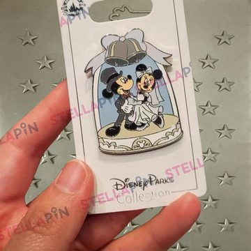 SHDL-Mickey&Minnie Western Wedding Bell