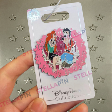 SHDL-A Goofy Movie Max&Roxanne Heart