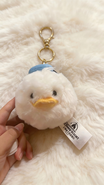 SHDL-Donald Duck Big Head Plush Keychain