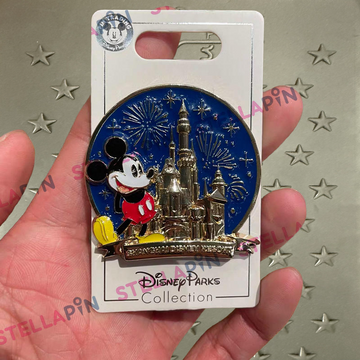 SHDL-Mickey with Castle and Fireworks