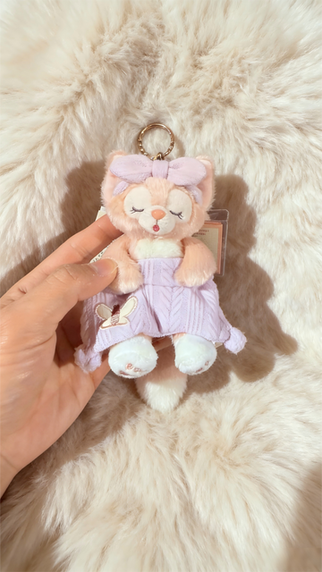 SHDL-Duffy&Friends Soft Dreams Series LinaBell Plush Keychain