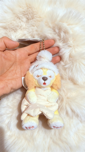 SHDL-Duffy&Friends Soft Dreams Series CookieAnn Plush Keychain