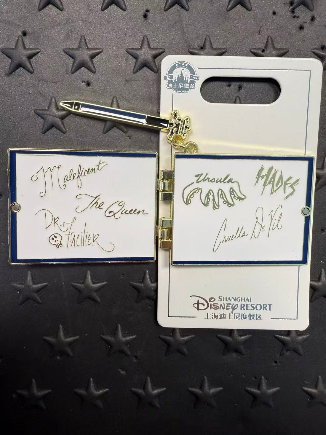 SHDL-Villians Autograph Book