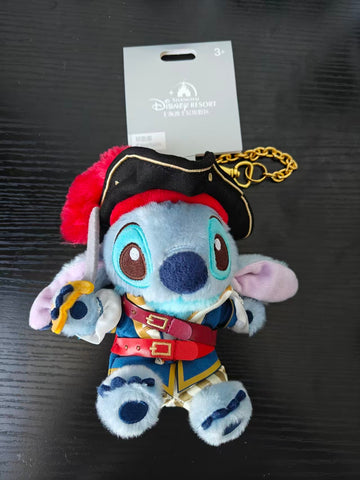 SHDL-Pirate of the Caribbean Stitch Plush Keychain
