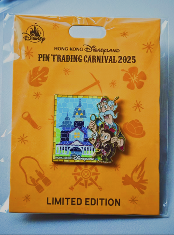 HKDL 2025 Pin Trading Carnival LE600- Albert and Henry at Mystic Manor