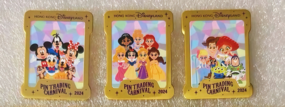 HKDL 2024 Pin Trading Carnival LE750 - Playing Card 27 pins